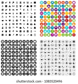 100 calendar icons set vector in 4 variant for any web design isolated on white