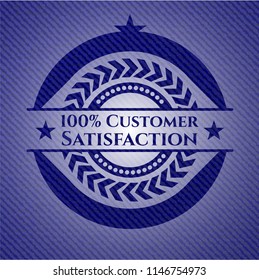 100% Customer Satisfaction with jean texture