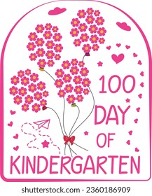 100 day of kindergarten design