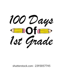 100 day of school t shirt design