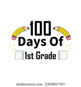 100 day of school t shirt design