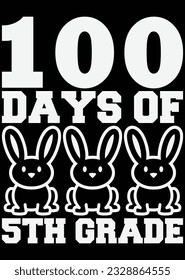 
100 días de corte de 5º grado para máquina de corte