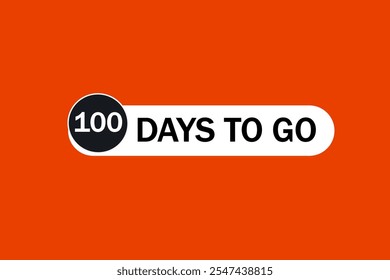 100 días para ir, icono, stile, temporizador, cuenta regresiva, reloj, tiempo, fondo, Plantilla, 100 días para ir, cuenta regresiva, pegatina, Anuncio izquierdo, negocio, venta, Botón de etiquetas
