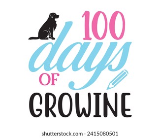 100 days of growine typography design