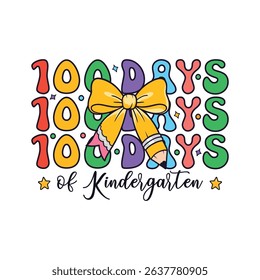100 days of kindergarten school kids, 100 Days of School Life
