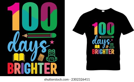 100 Tage liebendes Schult-Shirt