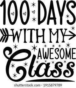 100 Days With My Awesome Class