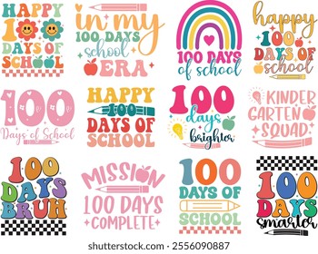 100 days of school bundle