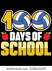 100 days of school Design Art File.