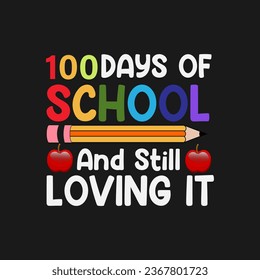 100 days of school lading it