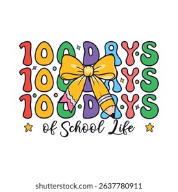 100 days of school life kindergarten school kids, 100 Days of School Life