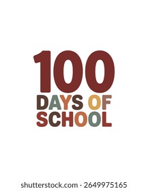 100 dias de escola de impressão de arquivo pronto Download 