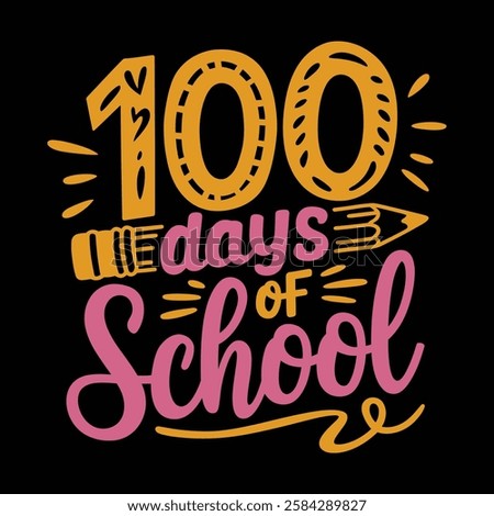 100 Days Of School Printable Design