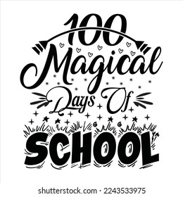 100 Days Of School SVG Design Bundle