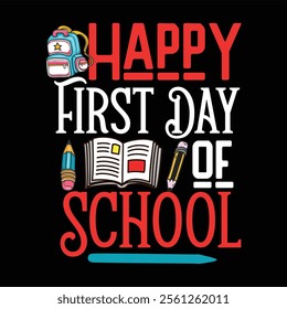 100 days of school svg'' vector, Illustration isolated on black background, 100 Days Of School T-Shirt Design, Back to school cut file.