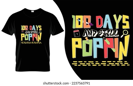 100 day's of school T Shirt Design. these fishing t shirt would be the best deal for children.