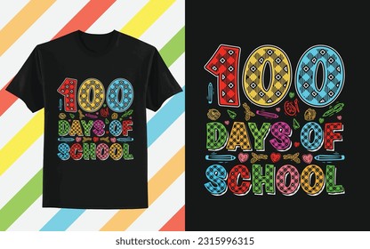 100 Days Of School t shirt, Back to school t shirt design, First day of school shirt, , Funny Teacher or Student Shirt, Last Day of School, 100 Magical Days 