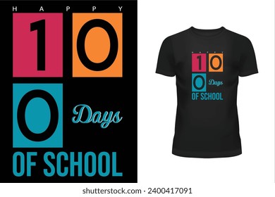 100 Days of school  t shirt, 100 Days of school day t shirt design, Holiday t shirt design, T shirt design