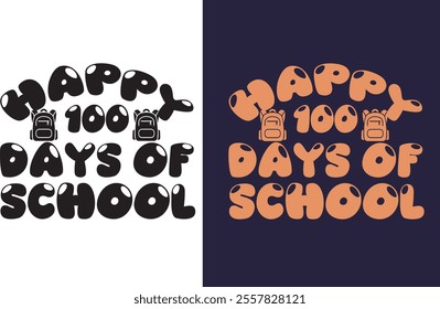 100 days of school t shirt design