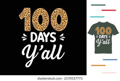 100 days of school t shirt design