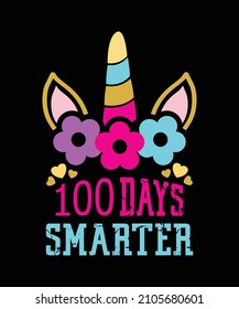 100 Days Of School T-Shirt Design