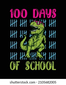 100 Días De Diseño De Camisetas Escolares