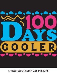100 days of school t-shirt design