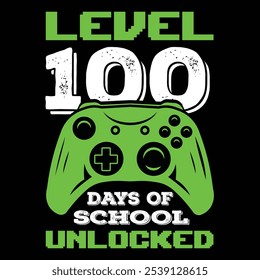 100 days of school T-Shirt Design