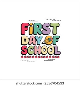 100 Days of School Typography with School Themed Graphics
Playful 100 Days of School Design for Kids and Teachers
Cute School-Themed '100 Days of School' Design