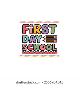 100 Days of School Typography with School Themed Graphics
Playful 100 Days of School Design for Kids and Teachers
Cute School-Themed '100 Days of School' Design