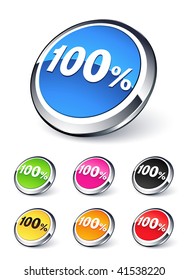icono de descuento del 100 %