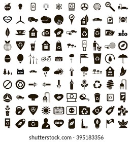 100 Umweltzeichen-Set