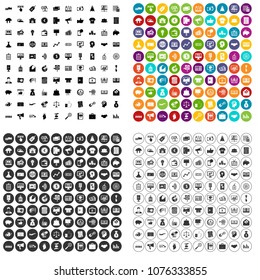 100 e-commerce icons set vector in 4 variant for any web design isolated on white