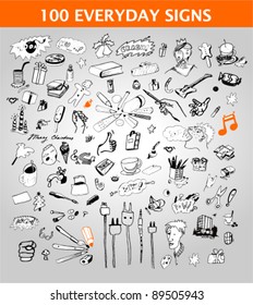 100 everyday signs