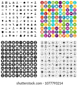 100 favorite work icons set vector in 4 variant for any web design isolated on white