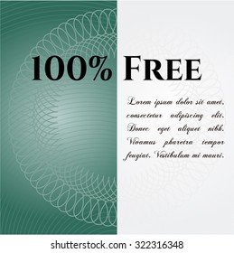 100% Free banner