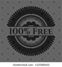 100% Free black badge