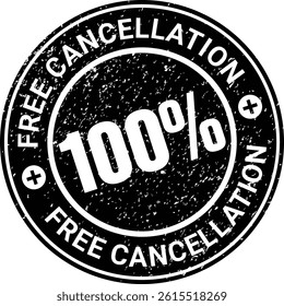 100% Free cancellation vector rubber stamp
