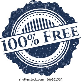 100% Free grunge stamp