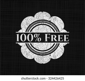 100% Free on chalkboard
