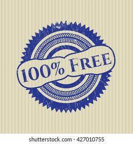 100% Free rubber stamp