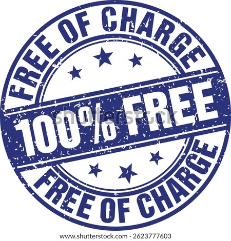 100% Free stamp vector template