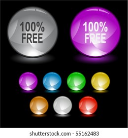 100% free. Vector interface element.