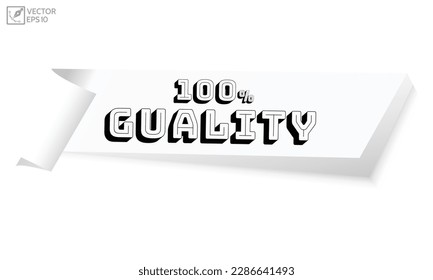 100% Guality Vector banner design.