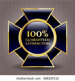 100% Guaranteed Satisfaction shiny emblem