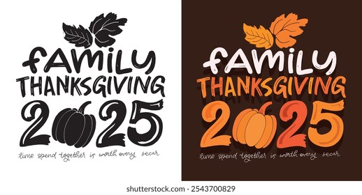 100% hand drawn doodle vector file. Lettering thanksgiving. Give thanks. Lettering for t-shirt design, mug print, bag print, clothes fashion. 