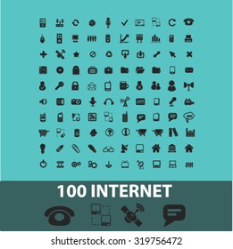 100 iconos de Internet