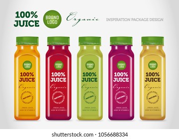 100% juice package design