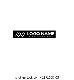 100 logo concept