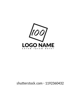100 logo concept